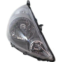 2007-2008 Honda Fit Head Light RH, Lens And Housing, Storm Silver.