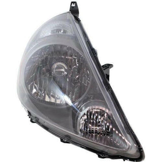 2007-2008 Honda Fit Head Light RH, Lens And Housing, Storm Silver.