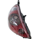 2007-2008 Mercury Fit Head Light RH, Lens And Housing, Milano Red.