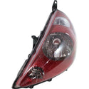 2007-2008 Mercury Fit Head Light LH, Lens And Housing, Milano Red.