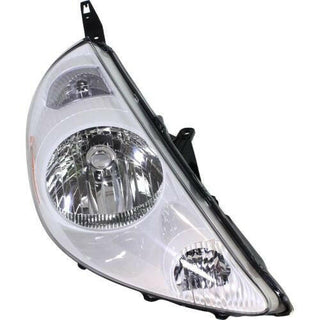 2007 Honda Fit Head Light RH, Lens And Housing, Tafetta White.
