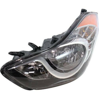 2011-2013 Hyundai Elantra Head Light LH, Assembly, Sedan, USA Built.