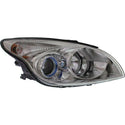 2009-2012 Hyundai Elantra Head Light RH, Assembly, Clear Lens, Interior.