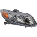 2012 Honda Civic Head Light RH, Assembly, Coupe/Sedan, Except Hybrid.