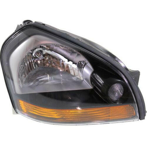 2005-2009 Hyundai Tucson Head Light RH, Assembly, With Amber Turn Signal.