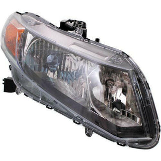 2012-2013 Honda Civic Head Light RH, Assembly, Hybrid Model - Capa.