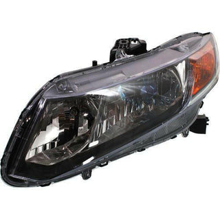 2012-2013 Honda Civic Head Light LH, Assembly, Hybrid Model - Capa.