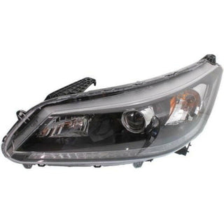 2013-2015 Honda Accord Head Light LH, Assembly, Halogen.