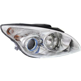 2009-2012 Hyundai Elantra Head Light RH, Assembly, Clear Lens, Touring.