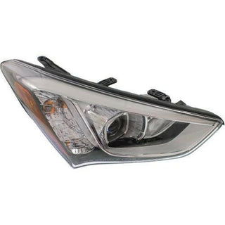 2013-2016 Hyundai Santa Fe Head Light RH, Assembly, Halogen, Sport Model.