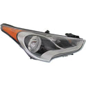 2012-2016 Hyundai Veloster Head Light RH, Assembly, Standard Type.