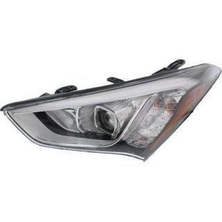 2013-2016 Hyundai Santa Fe Head Light LH, Assembly, Hid Type, Sport Model.