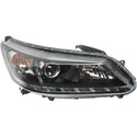 2013-2015 Honda Accord Head Light RH, Halogen, 6 Cyl, EX-L/Touring.