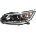 2013-2015 Honda Accord Head Light LH, Halogen, 6 Cyl, EX-L/Touring.
