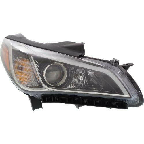 2015 Hyundai Sonata Head Light RH, Assembly, Halogen, Except Hybrid Model.