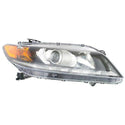 2013-2015 Honda Accord Head Light RH, Assembly, Halogen, 6 Cyl, Coupe.