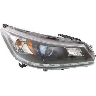 2014-2015 Honda Accord Head Light RH, Assembly, Halogen, Hybrid Model.