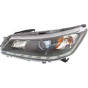 2014-2015 Honda Accord Head Light LH, Assembly, Halogen, Hybrid Model.