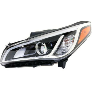 2015-2016 Hyundai Sonata Head Light LH, Assembly, Hid, With Hid Kit.