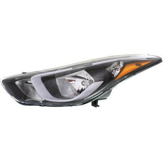 2014-2016 Hyundai Elantra Head Light LH, w/Out Led Position Lamp.