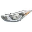 2014-2015 Hyundai Elantra Head Light LH, w/Out Led Position Lamp.