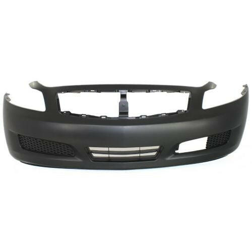 2009 Infiniti G37 Front Bumper Cover, Primed, w/ Sensor Hole,.