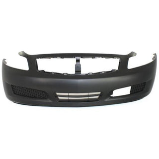 2007-2008 Infiniti G35 Front Bumper Cover, Primed, w/ Sensor Hole, w/ T - Classic 2 Current Fabrication