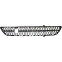 2011-2012 Infiniti G25 Front Bumper Grille, Center, Black.