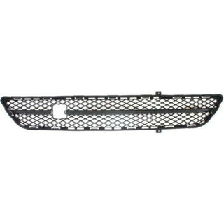 2010-2013 Infiniti G37 Front Bumper Grille, Center, Black.
