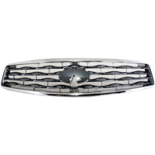 2009-2011 BMW X35 Grille, Chrome Shell/ Titanium Insert - Classic 2 Current Fabrication