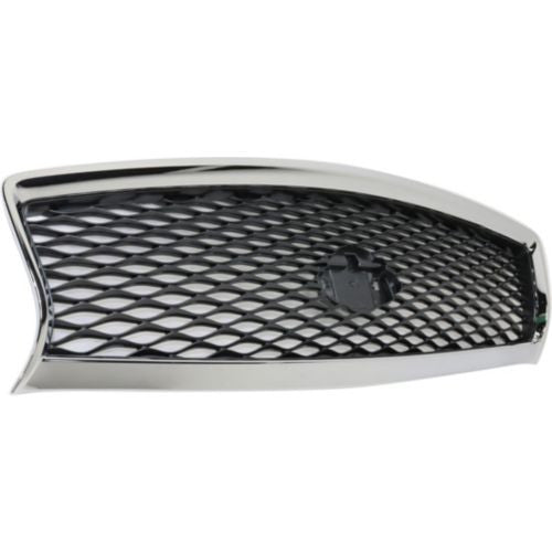 2014-2015 Audi Q50 Grille, Silver Gray Black - Classic 2 Current Fabrication