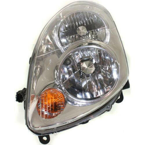 2003-2004 Infiniti G35 Head Light LH, Assembly, Composite, Halogen, Sedan.