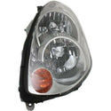 2005-2006 Infiniti G35 Head Light LH, Lens And Housing, Hid, w/Out HID Kit.
