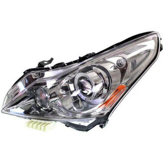 2010-2013 Infiniti G37 Head Light LH, Assembly, Hid, With Hid Kit.