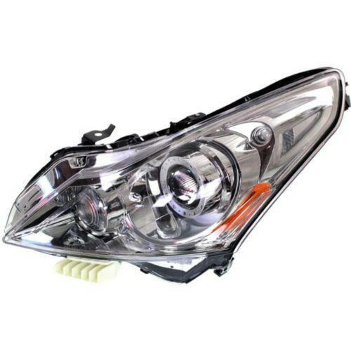 2010-2013 Infiniti G25 Head Light LH, Assembly, Hid, With Hid Kit.