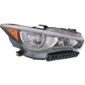 2014-2015 Audi Q50 Head Light RH, Assembly, With Out Adaptive Headlamps.