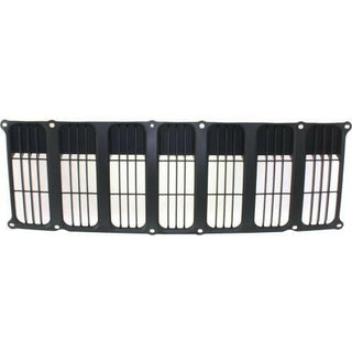 2007-2010 Jeep Patriot Grille, Insert, Dark-gray.