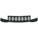 2011-2014 Jeep Compass Grille, Textured Black (CAPA).