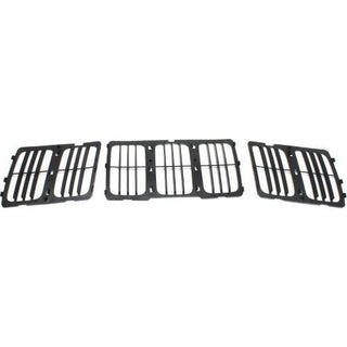 2014-2015 Jeep Grand Cherokee Grille, Louvered Insert - Classic 2 Current Fabrication