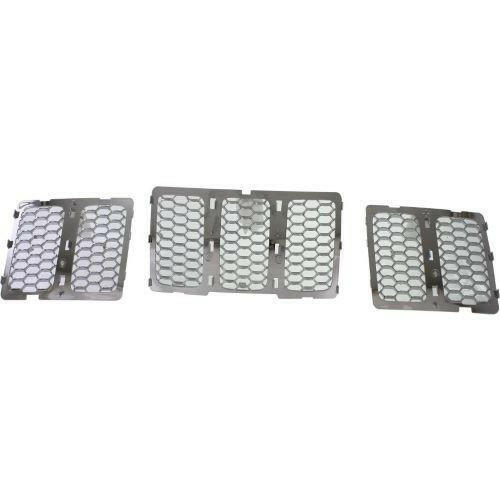 2014-2015 Jeep Grand Cherokee Grille, Honeycomb Insert Chrome (CAPA).
