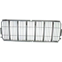 2002-2003 Jeep Liberty Grille Insert, All Chrome.