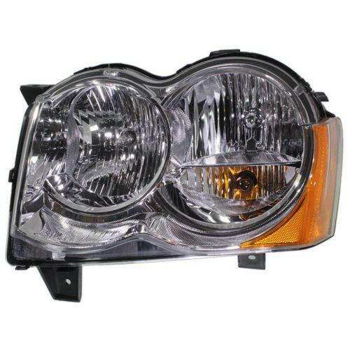 2008-2010 Jeep Grand Cherokee Head Light LH, Assembly, Halogen.