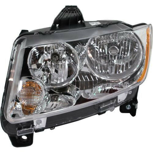 2011-2013 Jeep Compass Head Light LH, Assembly, Standard Type, Code LMB.