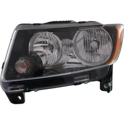 2013-2015 Jeep Compass Head Light LH, Assembly, Standard Type, w/Trim.