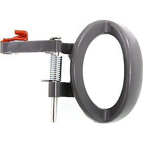 2002-2007 Jeep Liberty Front Door Handle RH, Slate Gray, lvr Only+spring+pin.