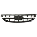 2005-2006 Kia Spectra Grille, Black Shell/Chrome.