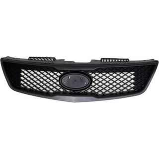 2010 Kia Forte Grille, Textured Black - Classic 2 Current Fabrication