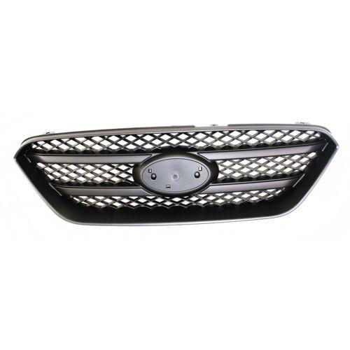 2007-2012 Kia Rondo Grille, Painted-Black - Classic 2 Current Fabrication