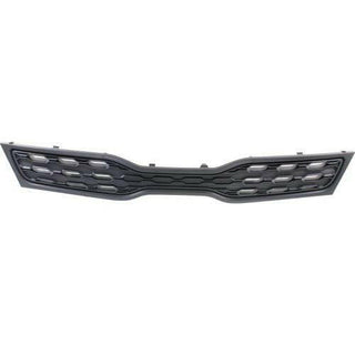 2012 Kia Rio5 Grille, Upper, Textured Black.