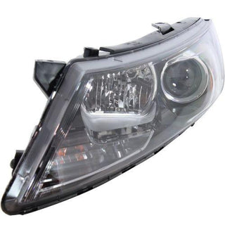2011-2013 Kia Optima Head Light LH, Assembly, Halogen, Except Hybrid - Classic 2 Current Fabrication